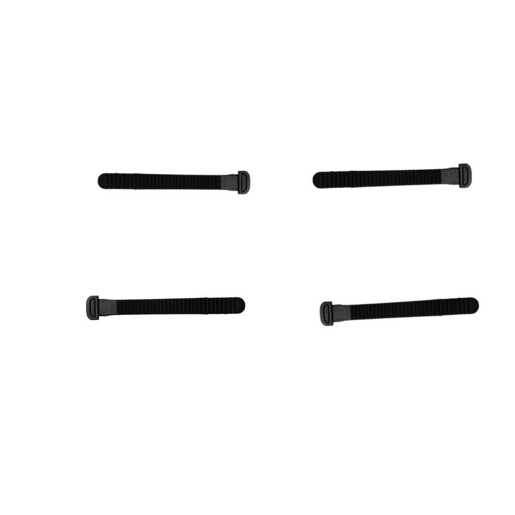 4pcs Inline Roller Skate Shoes Energy Straps, Roller Skate Buckles Accessory Parts for Adults Kids