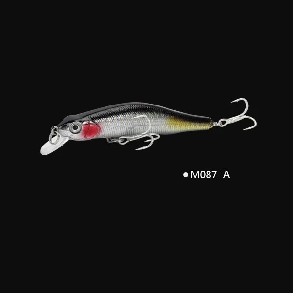 90 мм 9,5 г Minnow приманки для ловли рыбы, высокое качество рыбы, твердая блесна центр тяжести переключения длинный выстрел магнит заброса приманки с системой зима - Цвет: M087 - A