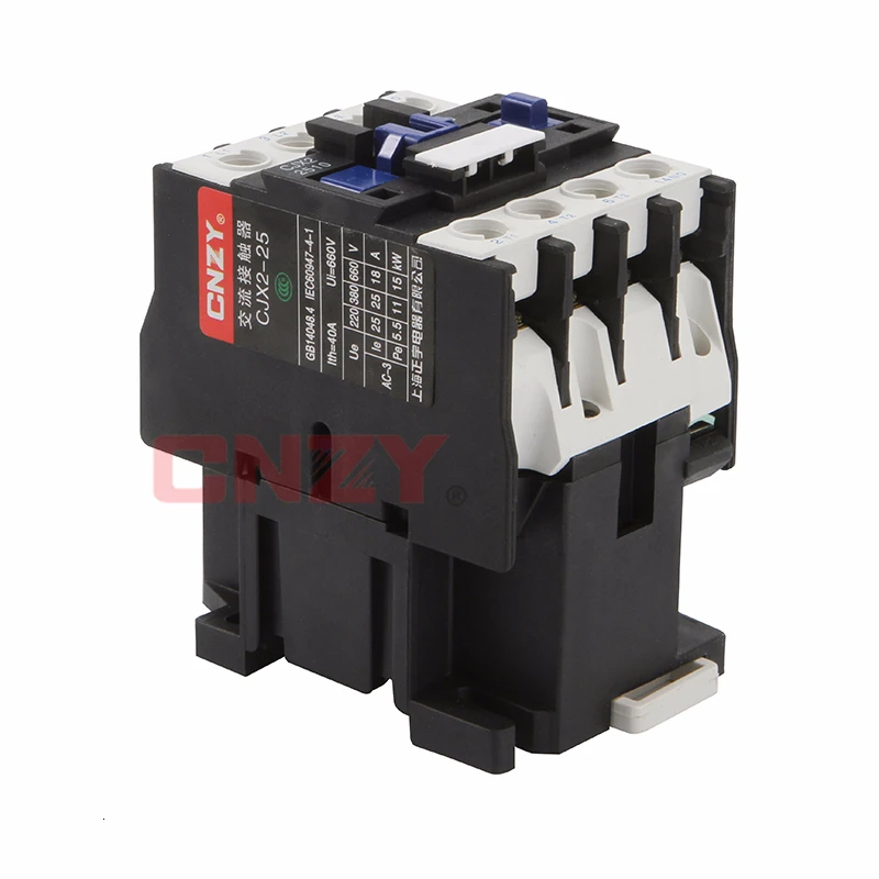 CJX2 2510 LC1 контактор переменного тока 25 А 3 фазный полюсный без катушечного