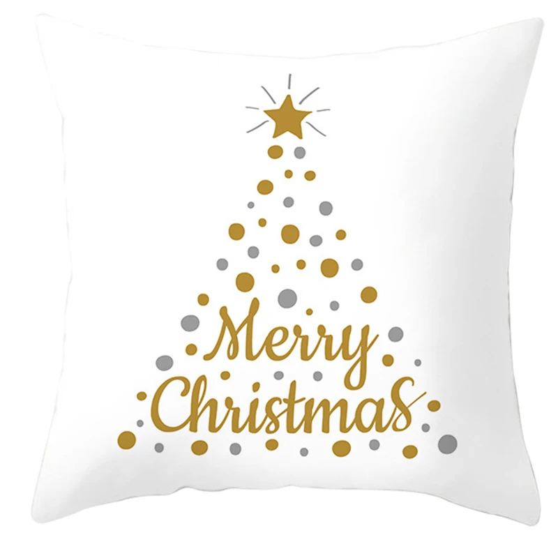 Rindeer, Рождественская елка, снежный узор, Рождественский чехол для подушки, Рождественская декоративная наволочка для подушки, для дома, новогодние принадлежности