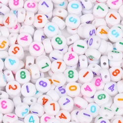 Vibrant Alphabet Acrylic Beads - 500pc (Digital mix)