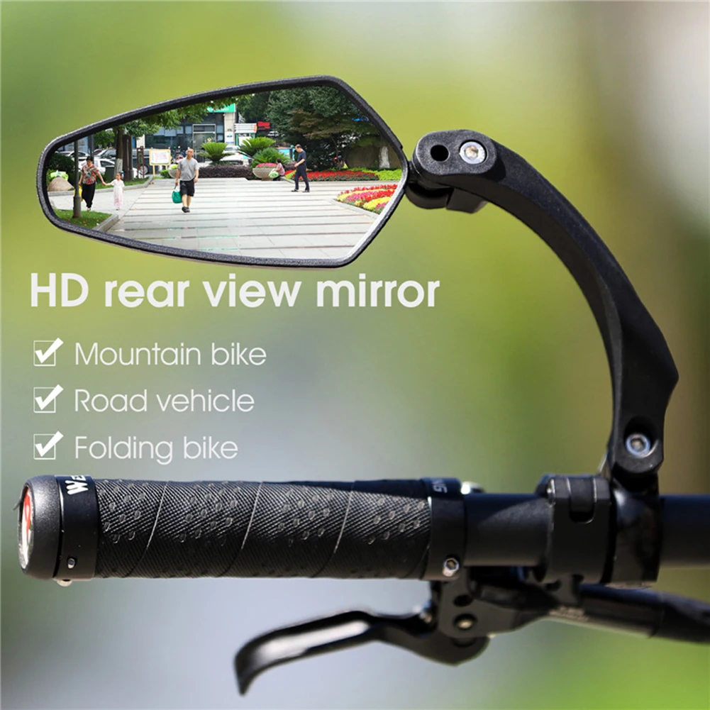 WEST BIKING Bike Rear View Mirror Adjustable Mirror MTB Folding Rearview