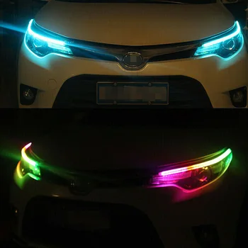 

Decorative LED Light Bar Replacement Parts Car Ultra-thin Interior Turn Signal