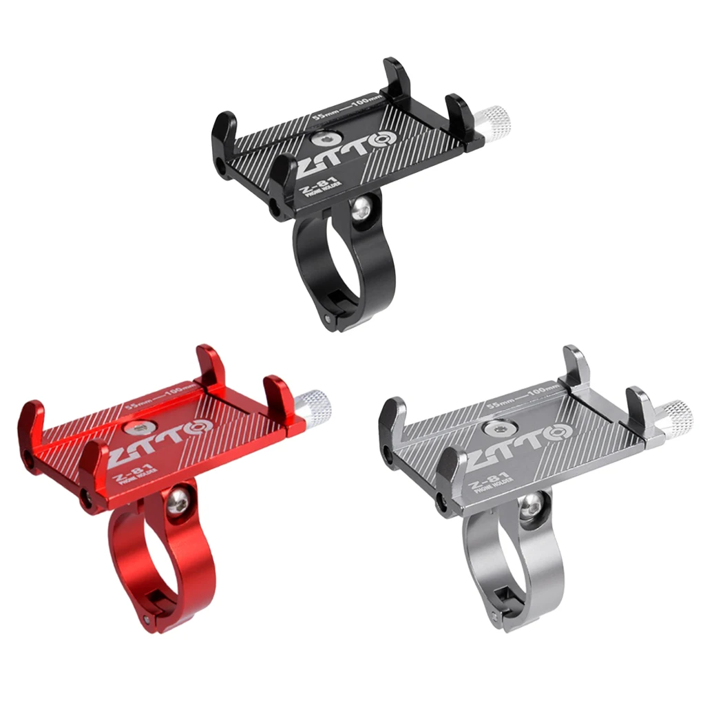 Bike Phone Holder Phone Mount Support GPS Case Bicycle Motorcycle Handlebar Extender 360 Degree Rotation