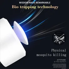 Москитная лампа с сенсорным экраном, фотокаталитический ингаляционный тип, немой водонепроницаемый электронный ловушка для летающих насекомых, УФ-ночник, Летающий жук