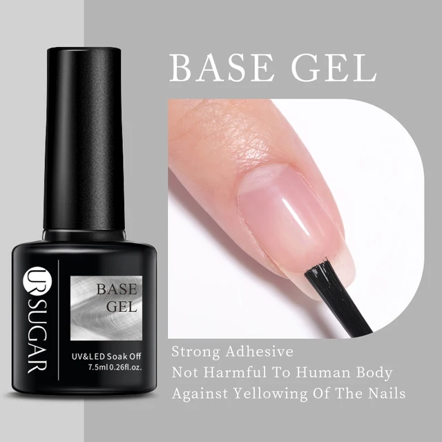 UR SUGAR 7.5ml Luminous Thermal Gel Nail Polish 2 In 1 Color Changing Glow in Dark Soak Off Manicuring UV Gel Nail Art Varnish base gel coat