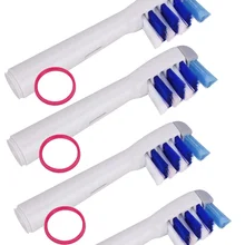 4 шт. Сменные электрические головки зубных щеток для полости рта B EB30 глубокие насадки зубных щеток профессиональная зубная щетка