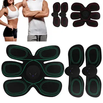 

Slim Patch Rechargeable Abdominal Muscle Stimulator Fitness Training Massager Exercise Equipment Lifting Stick l