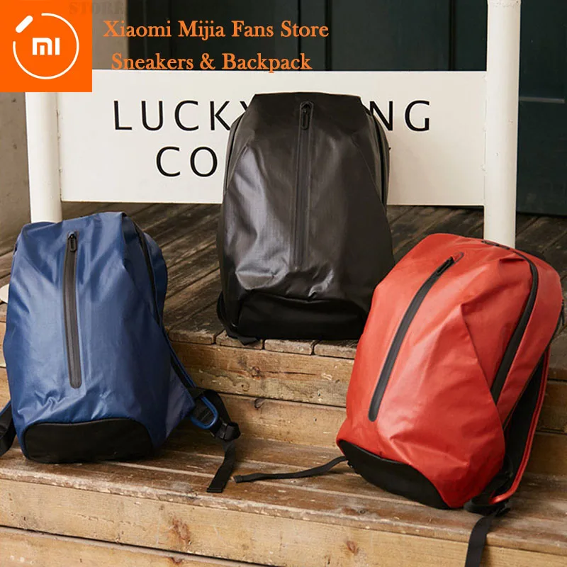 

Xiaoimi Sports Backpack Fashion Lightweight Backpack 18L Water Resistant 14 Inch Laptop Bag Men Outdoor Daypack Red Black Blue