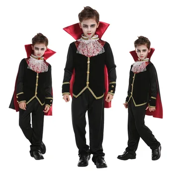 

4-12y New Year Child The Film Cosplay Halloween Costume For Kids Boy Halloween Clothing Carnival Party Ball