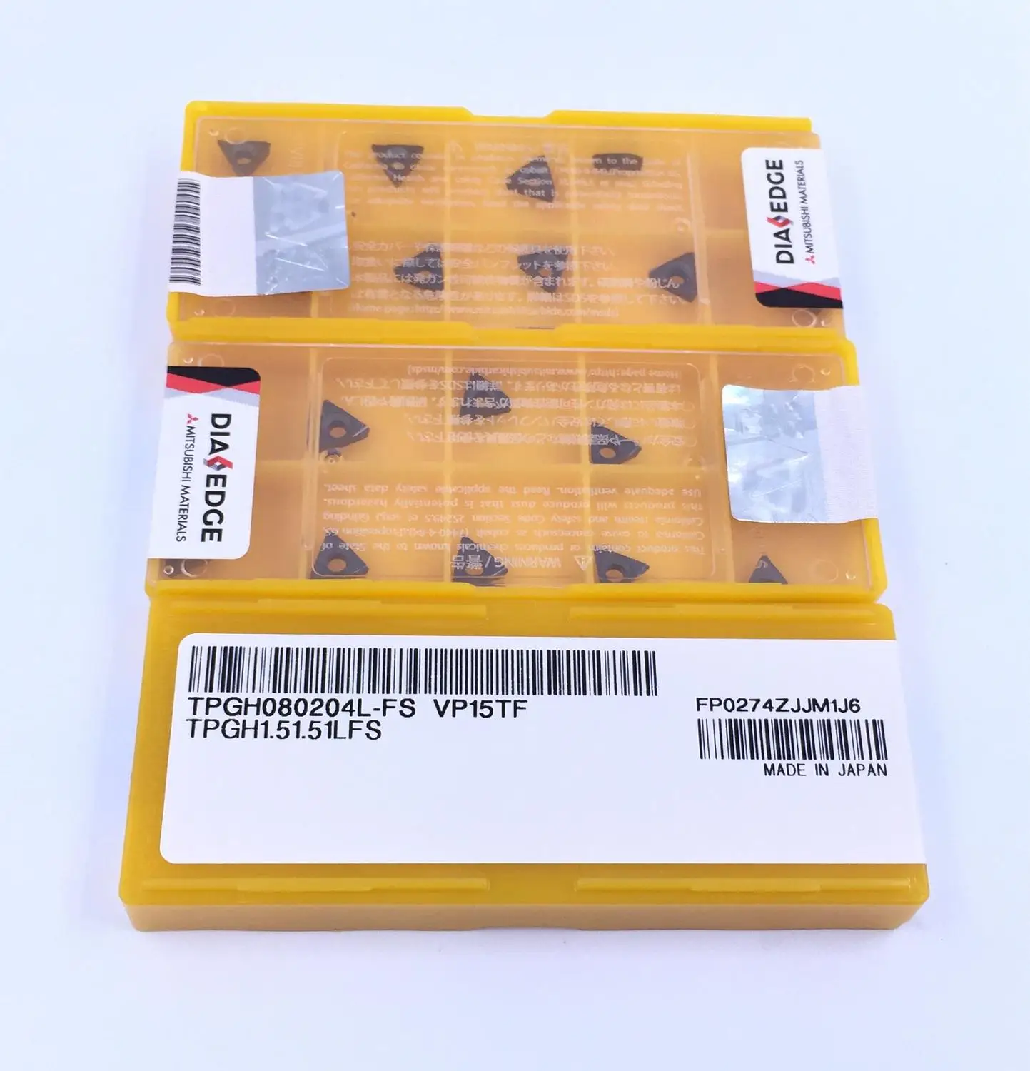 TPGH080204L-FS VP15TF Original Carbide Inserts Milling Insert Lathe Tools 10Pcs/Lot