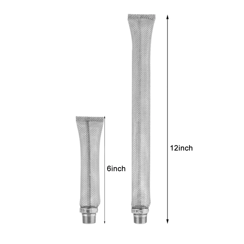 Резьба Многофункциональный фильтр из нержавеющей стали Bazooka экран Mash Tun чайник пивной фильтр домашняя Пивоваренная сетка Spigot подключения вина