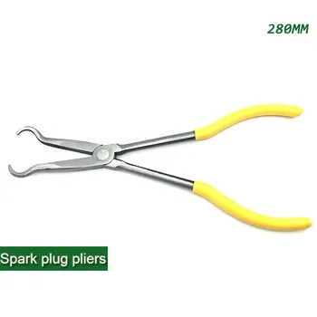

280mm# Car Spark Plug Wire Removal Pliers Long Nose Cylinder Cable Clamp Removal Tool