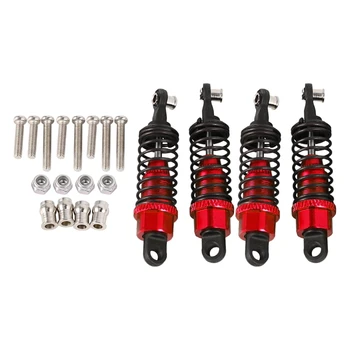 

4PCS Metal Shock Absorber Suitable for RC Car WPL JJ RC Q60 Q61 C14 B36 Upgrade Parts