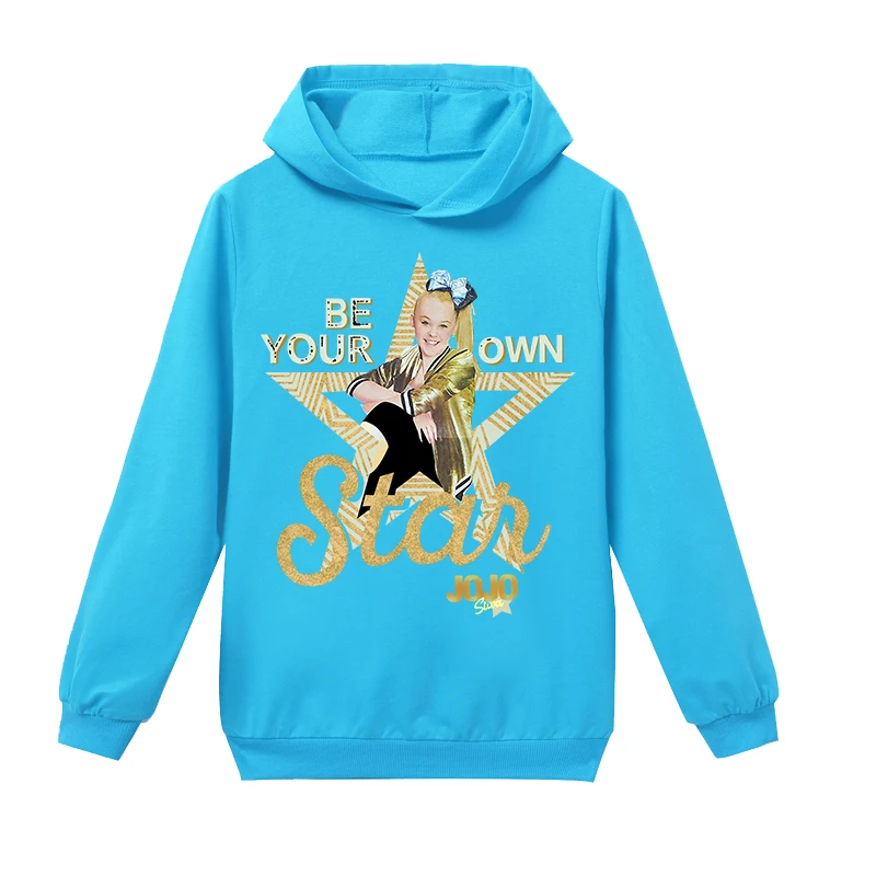 Новинка; Одежда для девочек; футболка JoJo Siwa; детская хлопковая футболка с короткими рукавами; сезон лето-осень; футболки для малышей; Повседневная Рождественская одежда - Цвет: H1282