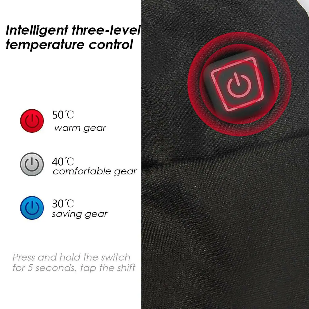 Водонепроницаемая одежда с подогревом USB с электрическим подогревом для мужчин и женщин брюки теплые флисовые Jeakets унисекс походные куртки S-3XL