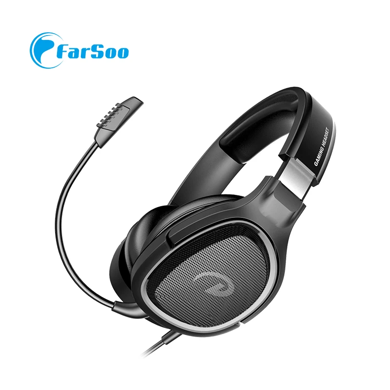 G100 Gagming headphone with detachable microphone deep bass sound wired headset with LED light for PS4 XBOX PC laptop headphone