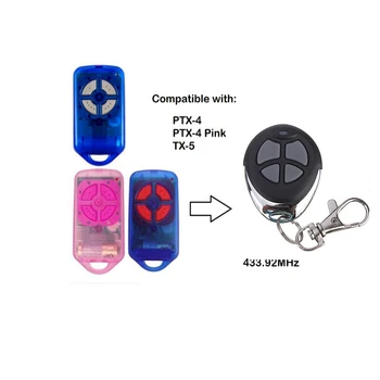 

For PTX4 433.92 MHz 4 Button Gate/Garage Door Remote Control Transmitter