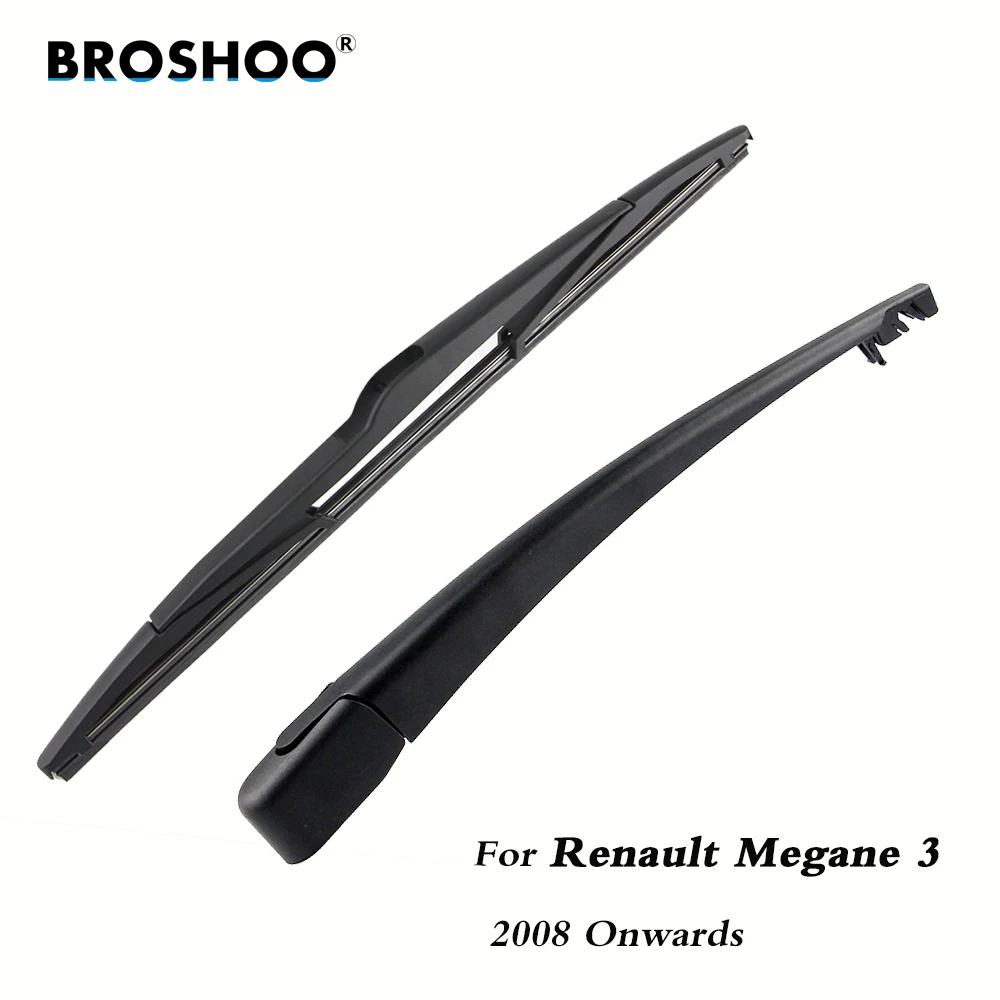 Broshoo Car Rear Wiper Blades Back Windscreen Wiper Arm For Renault