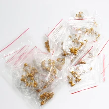 18 valores * 10 Uds = 180 Uds. Condensador cerámico monolítico 20pF ~ 1uF, Kit surtido de condensadores cerámicos
