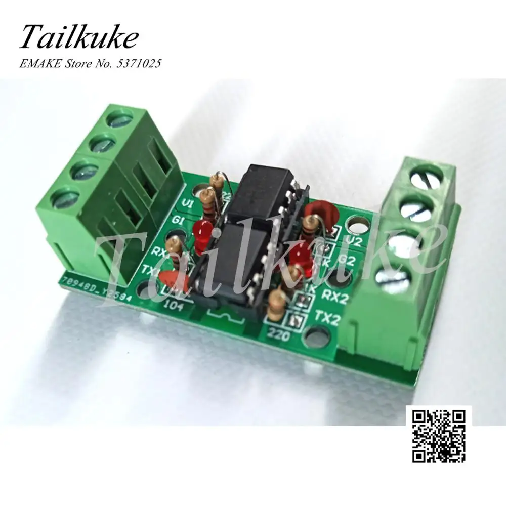 modulo de isolamento porta serial uart 01