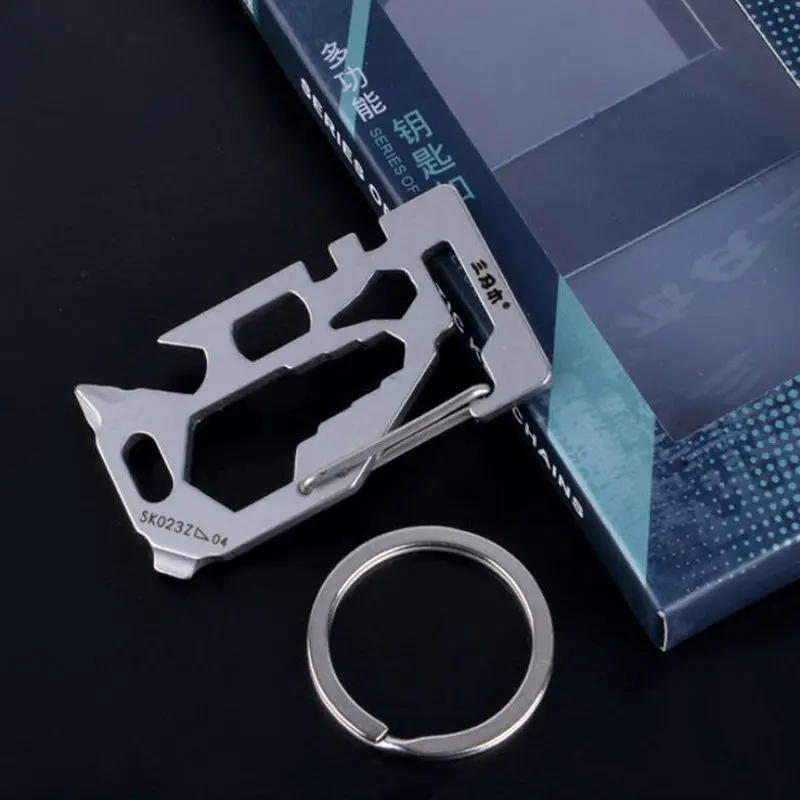 

HIgh quaity keychain EDC multi tool stainless steel portable mini hand tool sets bottle opener key chain bottle opener