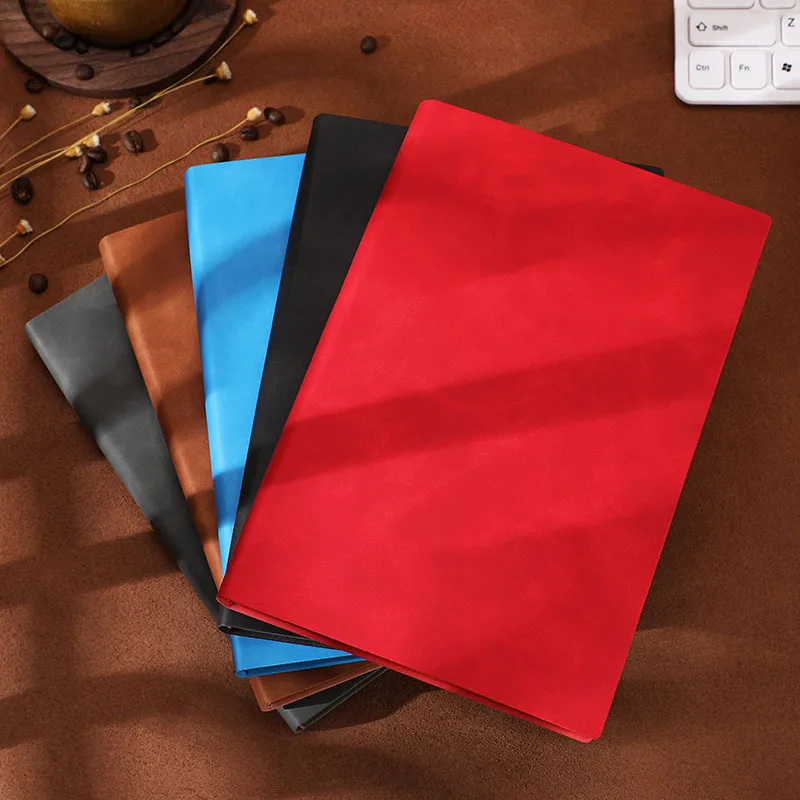 Office stationery future gift fashion PU holster notebook diary exercise book binding binding notepad gift stationery A5