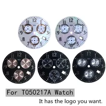 26,4 мм Циферблат для часов T050217A женские кварцевые часы T050 текстовые часы аксессуары T050217 запасные части