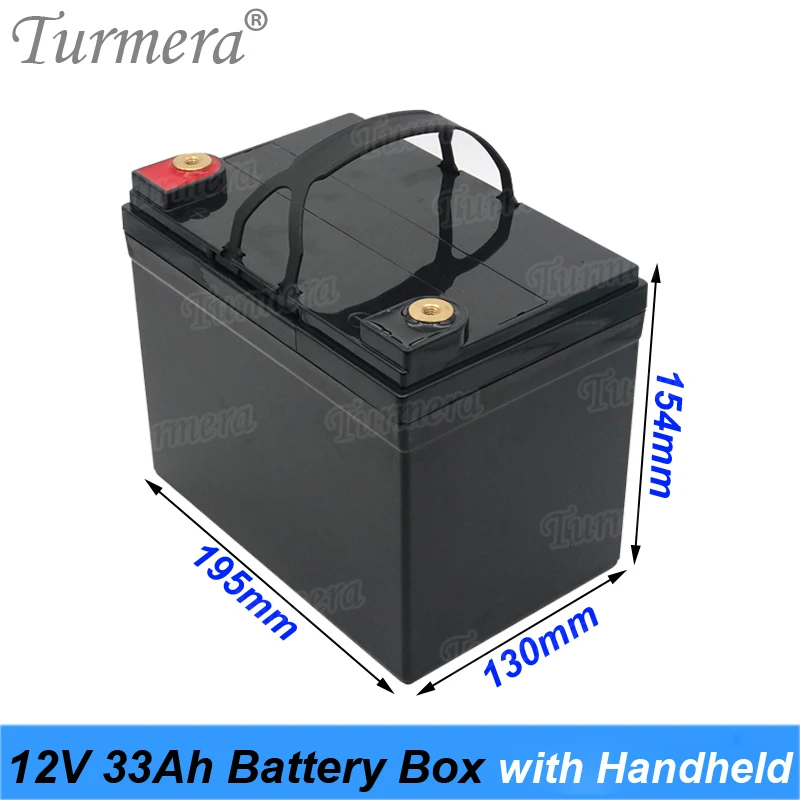 Turmera 리튬 배터리 보관함 12V 33Ah 100Ah 3.2V Lifepo4 3.7V 태양광 발전 시스템 및 무정전 전원 공급 장치 사용 A