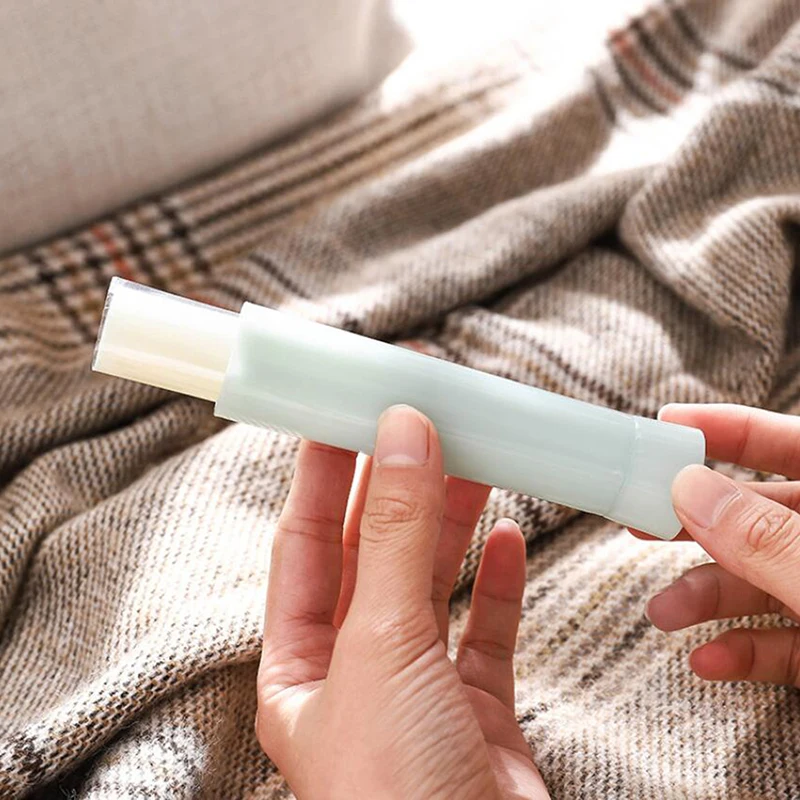 Washable Roller Dust Cleaner Lint Sticking Roller Portable Reusable Stained Clothes Sticky Hair Removal Dust Wiper Tools