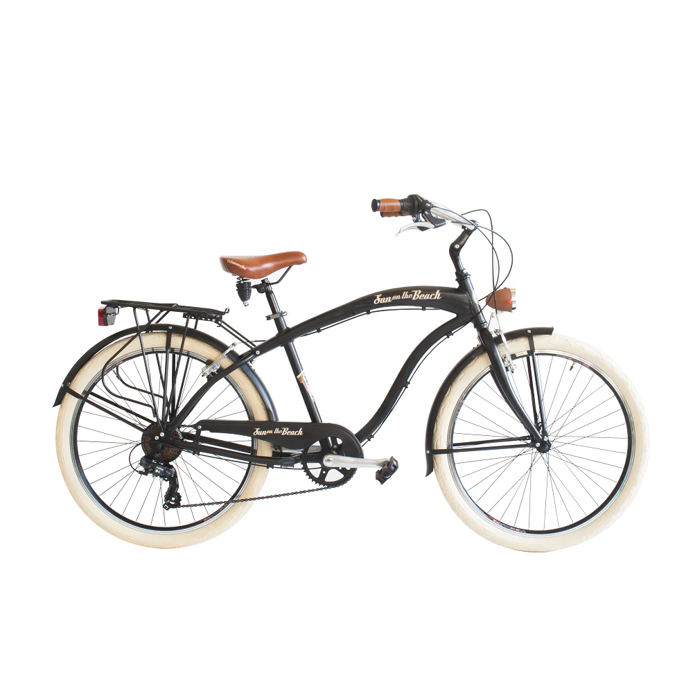 Bike Via Veneto VV790L CRUISER-aluminum frame, 6 velocities, V-brake brakes, model man