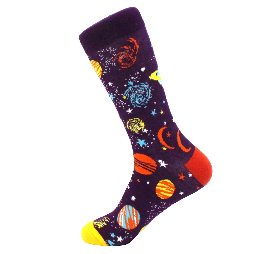 Trendy Cartoon Cotton Socks - Unique & Playful Designs