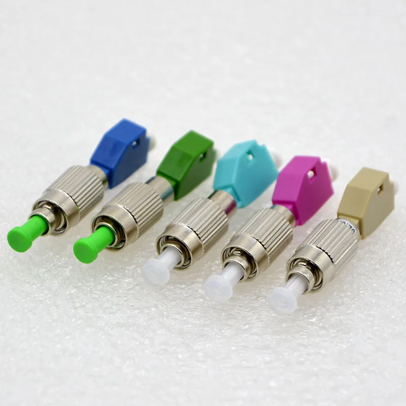 

NEW Optical Fiber Connector Single, Multimode LC Female-FC Male Converter FC-LC Optical Fiber Flange Coupler Special Wholesal