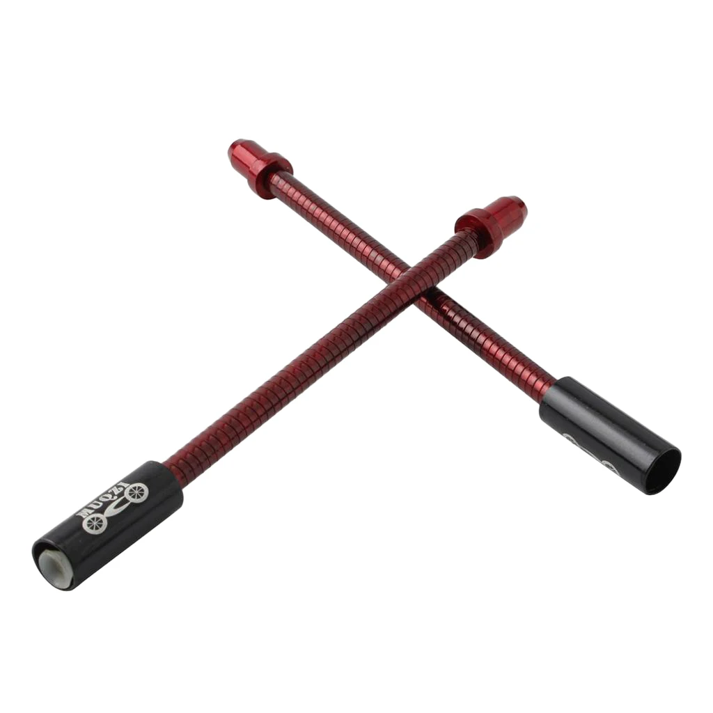 2x Flexible Bike V Brake Noodle Caliper Elbow Inner Tube Bicke Brake Noodles Cable Guide Boots Mountain Bicycle Part Accessories