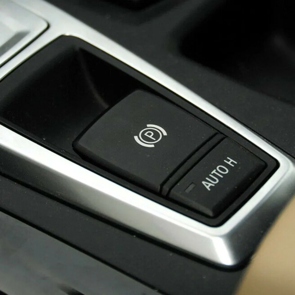 1 шт. автомобильный парковочный ручной тормоз Тормозная Кнопка P крышка переключателя для BMW X5 E70 X6 E71 Кнопка крышка переключателя автомобильные аксессуары