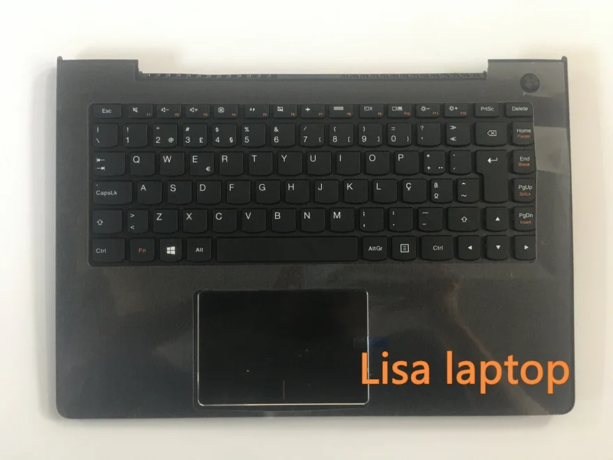 Для lenovo верхний чехол C u31-70 черный португальский двуязычный Клавиатура 5CB0J31007