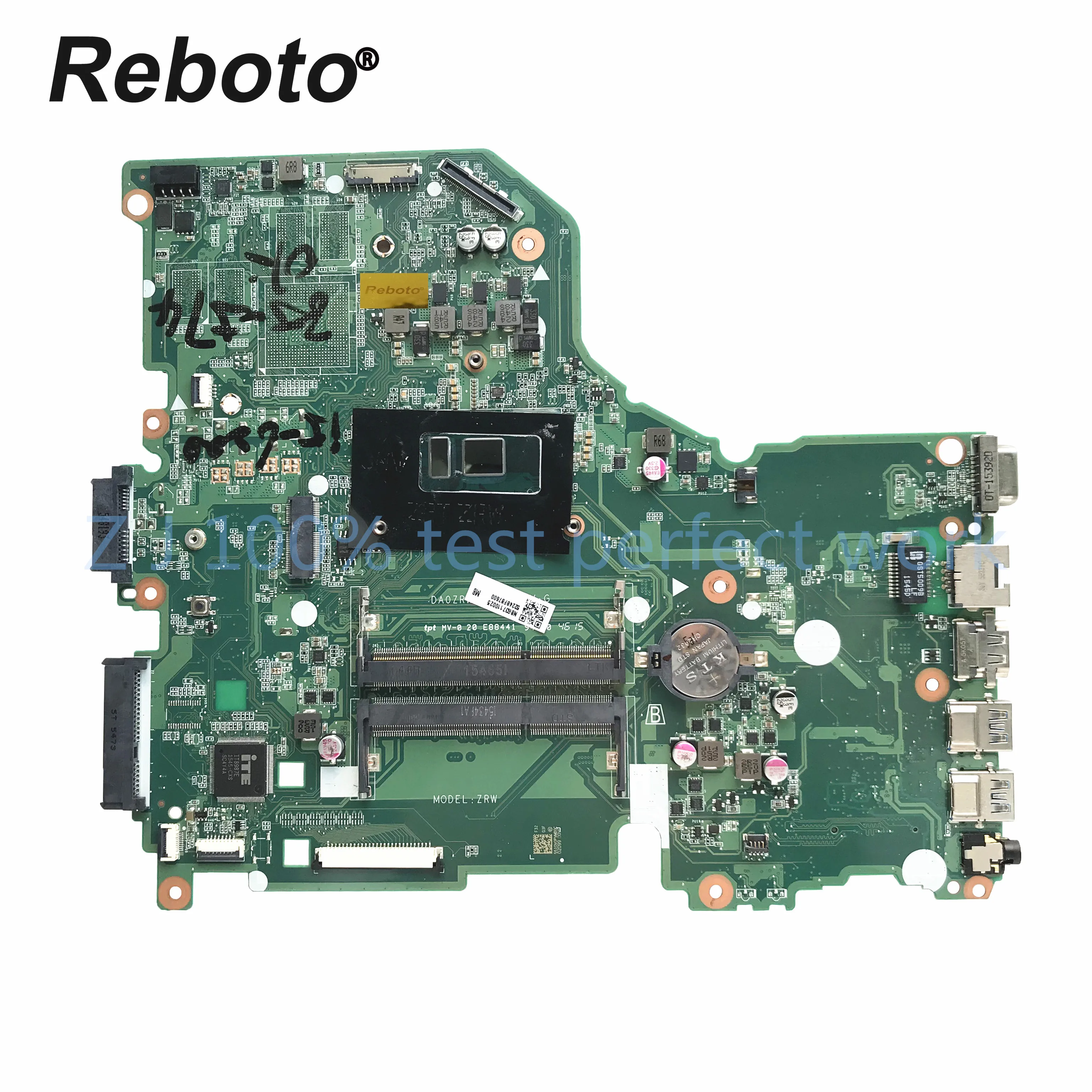 Оригинальная материнская плата для ноутбука ACER E5-574 NBG3711002 DA0ZRWMB6G0 DDR3L с i5-6200U мб протестированная Быстрая
