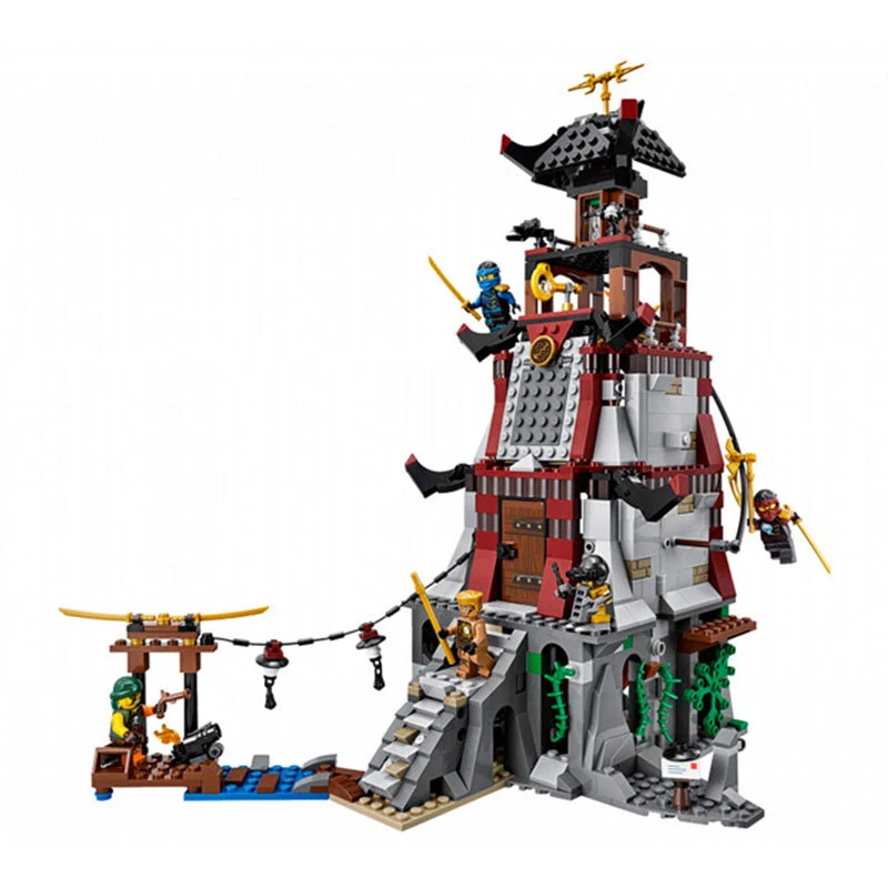 

In Stock 06037 Lepining Ninjagoed The Lighthouse Siege Marvel Ninja Building Blocks Model Kits Toys Compatible With Lepining