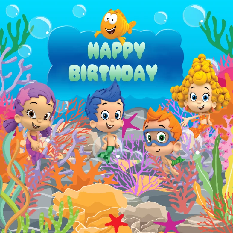 Bubble Guppies Happy Birthday
