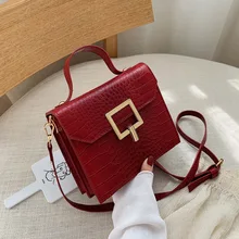 Сумки через плечо из кожи аллигатора для женщин роскошные сумки дизайнерские женские ручные сумки через плечо сумка-мессенджер женская сумка