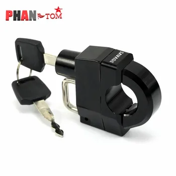 

FOR HARLEY-DAVIDSON XL 883 1200 Motorcycle Universal 25mm Handlebars Helmet Lock Key Padlock Accessories 1997-2017 2015 2016
