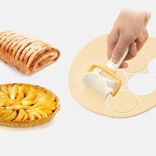 Круглая Волна помадка торт резак формы инструменты для самостоятельного декорирования пластик тесто режущий инструмент печенье производитель резак Форма торт