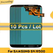 10 unidades/lotes tela incell para samsung galaxy s4 i377 i9500 i9505 i9506 display lcd de toque digitador da tela substituição testado bem