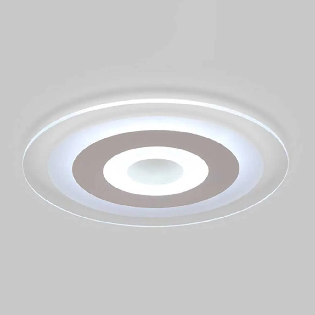 

Modern Home Decor Acrylic Ultrathin Bedroom Night Lamp Round 200mm Led Living Room Ceiling Light WIFI Stepless Dimming Fashion