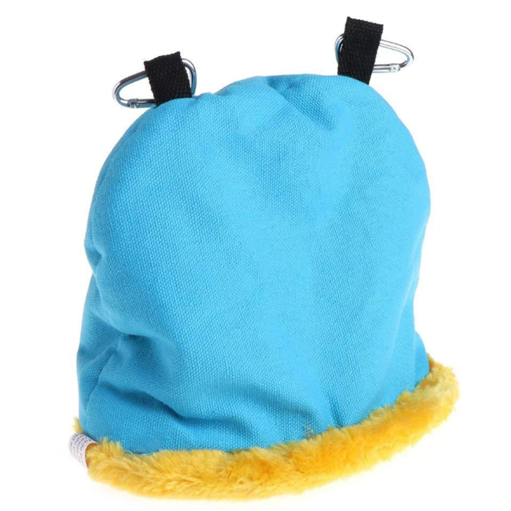 Pet Parrot Nest Plush Warm Winter Hammock Bird Hanging Swing Bed Cave 3 Size Bird Cages Nests