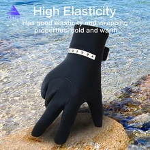 

2.5MM Neoprene Diving Gloves Anti-slip Palm For Wetsuit Scuba Waterprooof Gloves, Surfing Wakeboarding Padding Gloves Men Women
