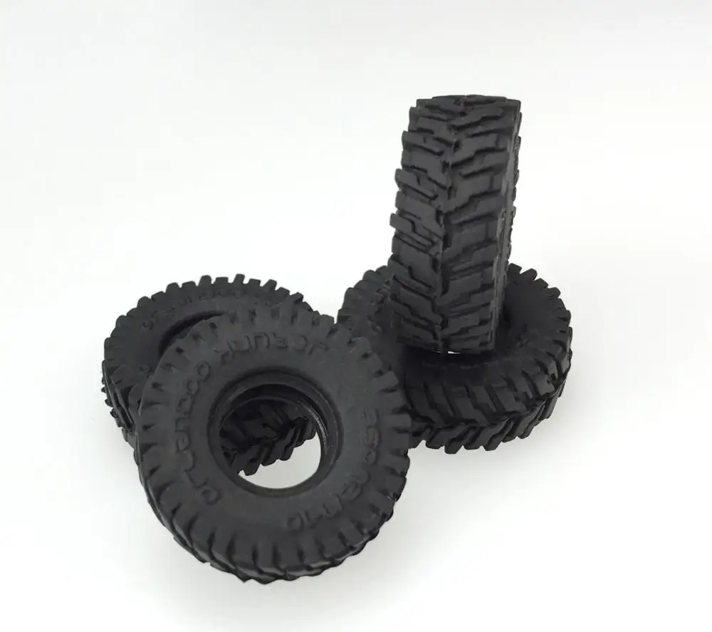 

Orlandoo Hunter rc crawler car 1:35 tire skin tyre shell for Wrangler F150 truck GA1003 diameter 27.5mm