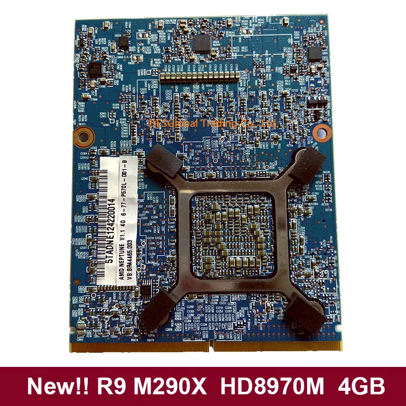  Brand New R9 M290X HD8970M HD 8970M VGA Video Graphics Card For Clevo X611 X7200 X8100 P150SM P170S