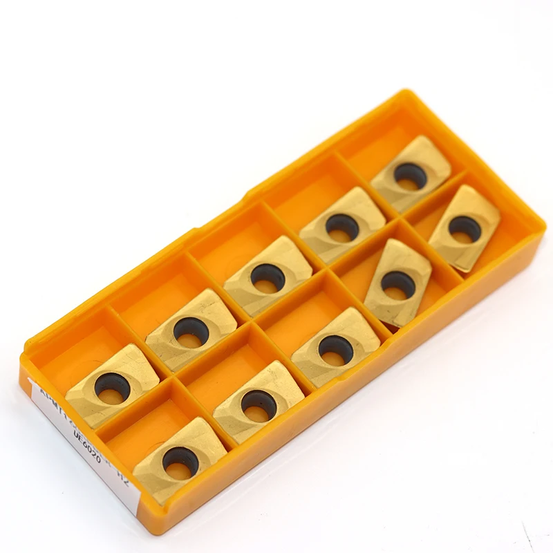 

10 APMT1604 H2 US735 UE6020 Carbide Insert Turning Tool APMT 1604 End Milling Machine Turning Tool CNC Milling Tool APMT1604PDER