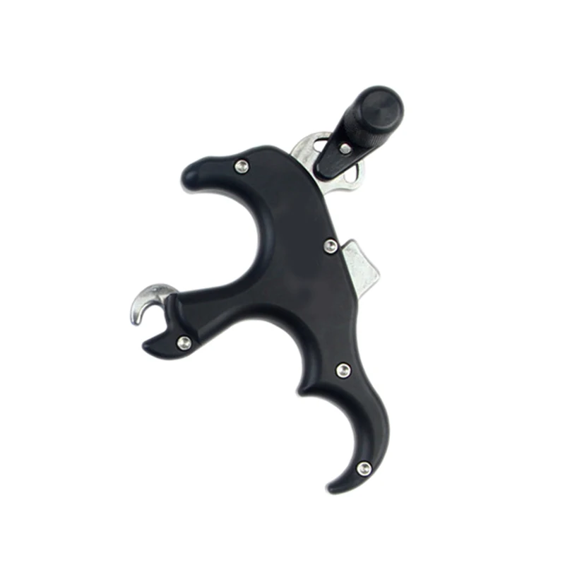 

TOP!-3 Fingers Aluminum Alloy Compound Bow Release Aid for Archery Bow Hunting
